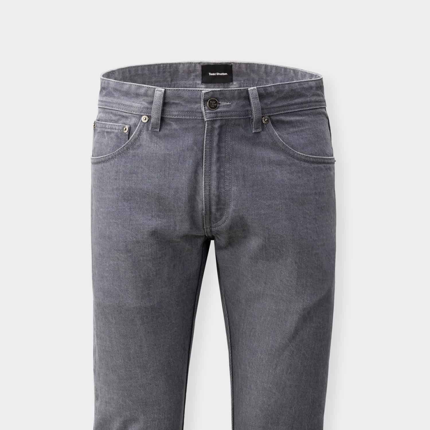 Matematisk Dødelig Etna Pro Grey Mids - Jeans made in USA from Japanese denim