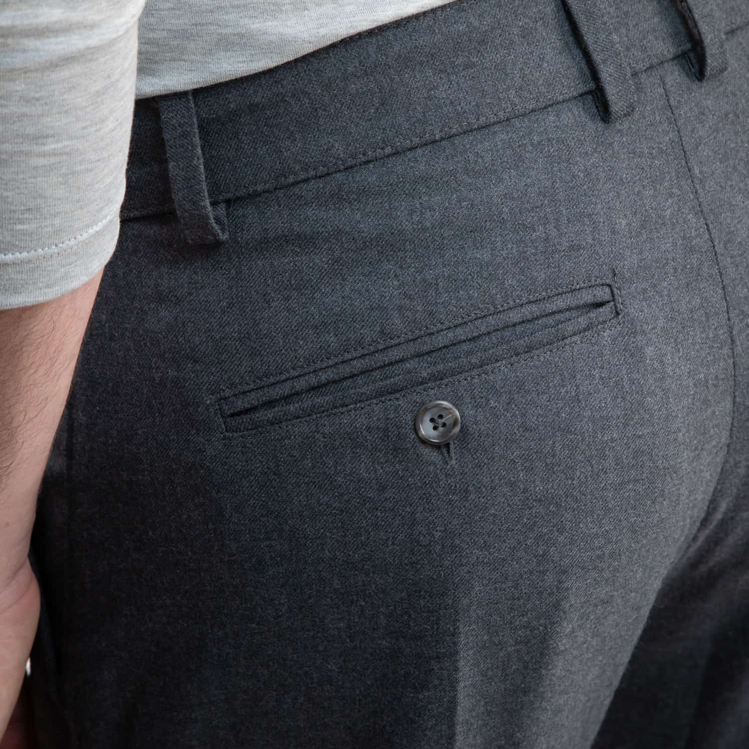 El Capitan Trouser - Medium Grey - Men's Pants Made in USA
