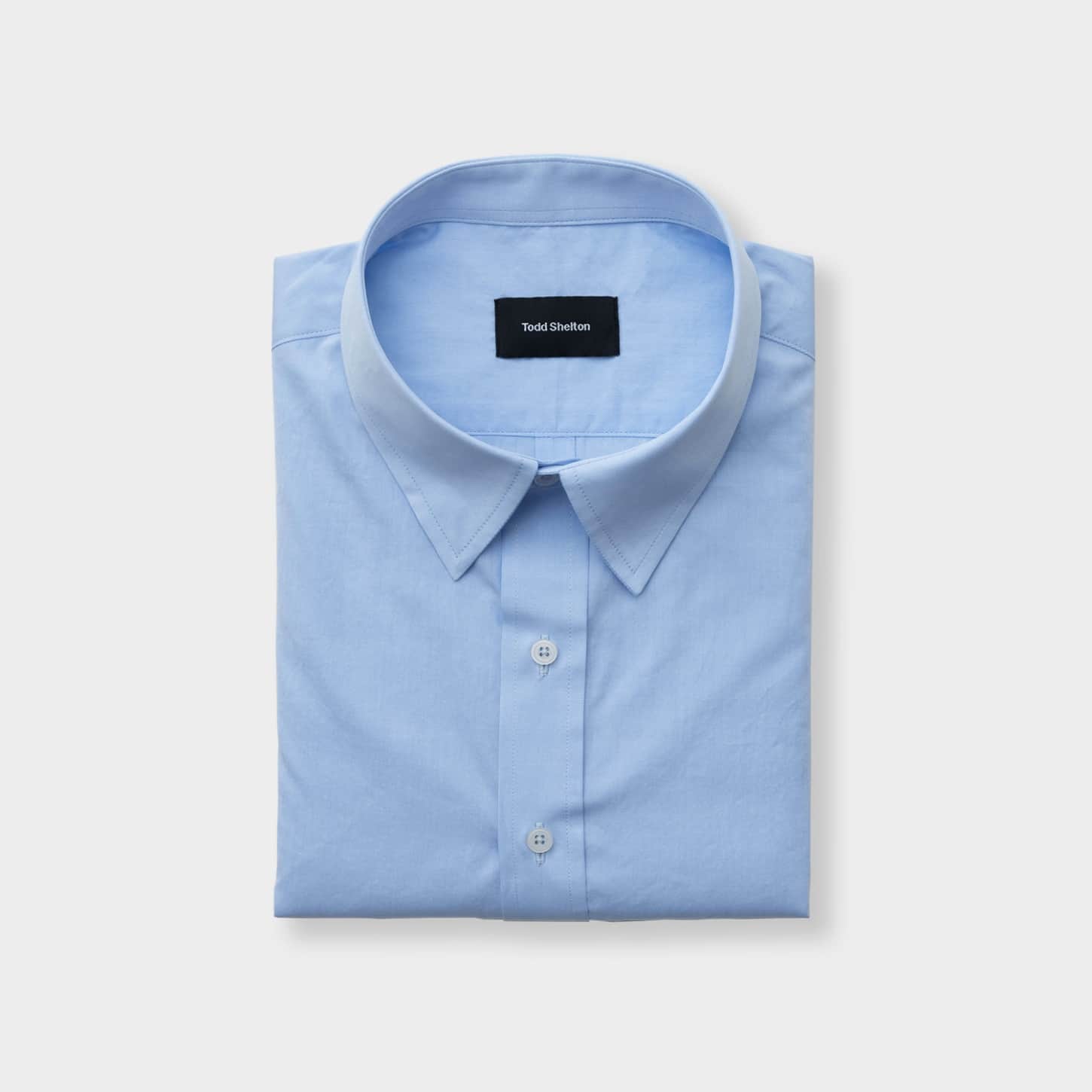 Standard Poplin Shirt Blue 