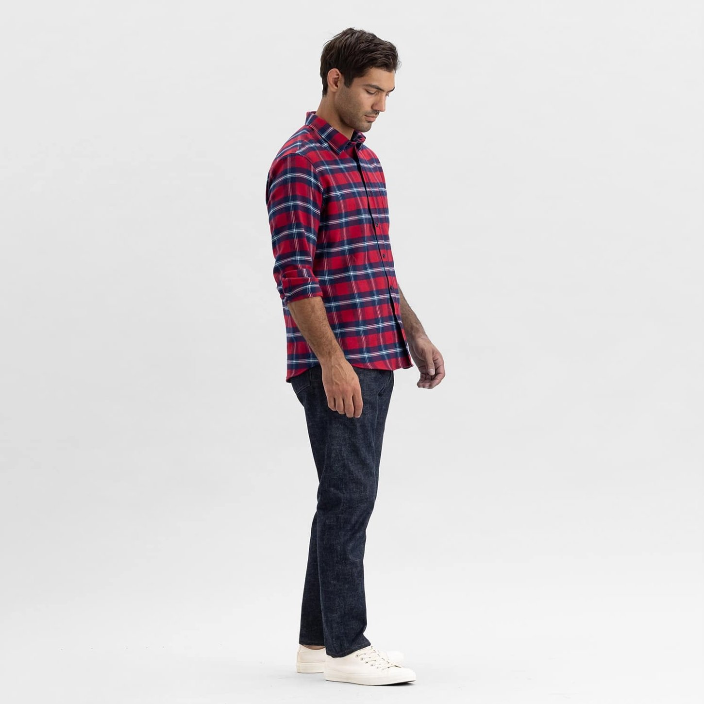 Flannel 160 g Red Plaid