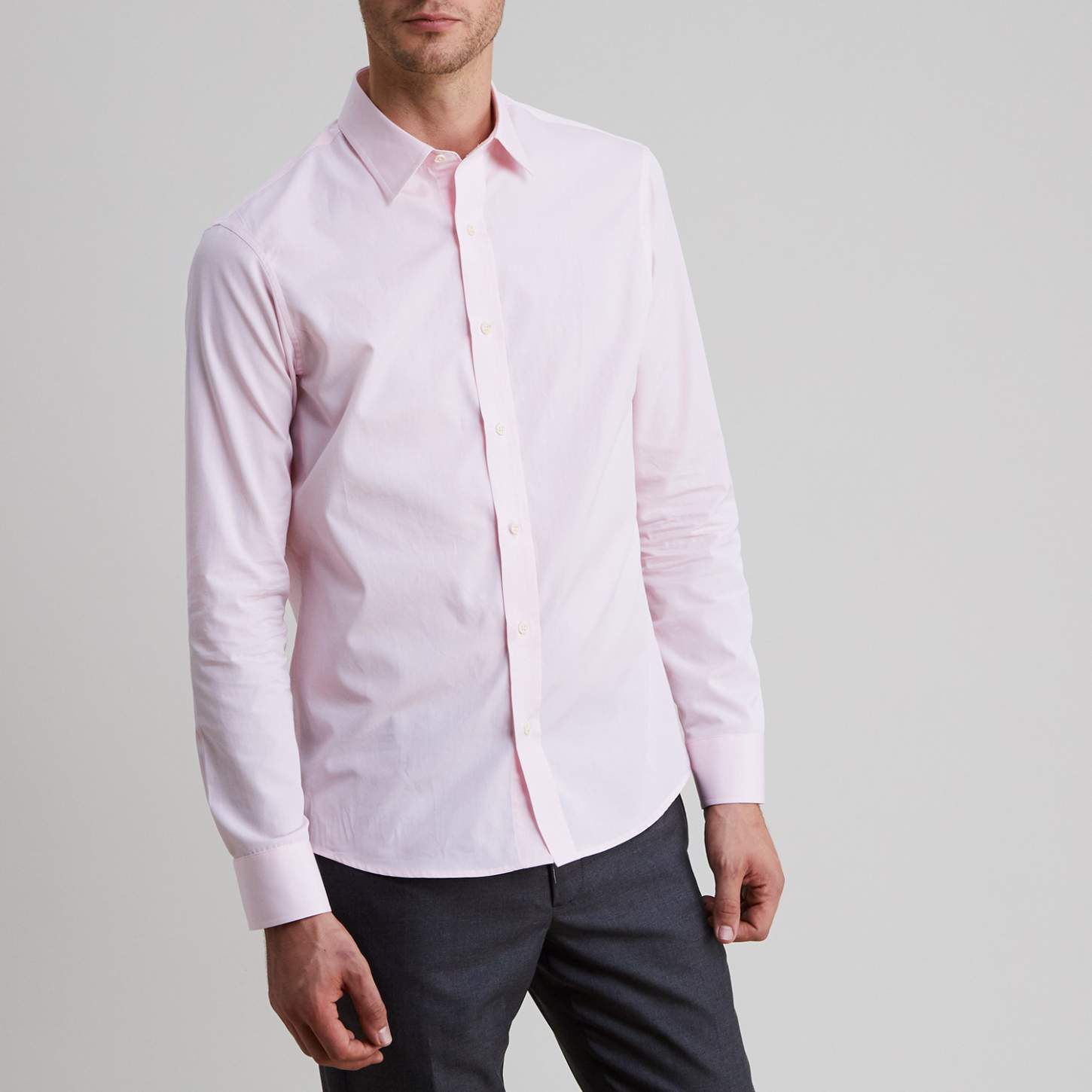 Standard Poplin Shirt Pink 