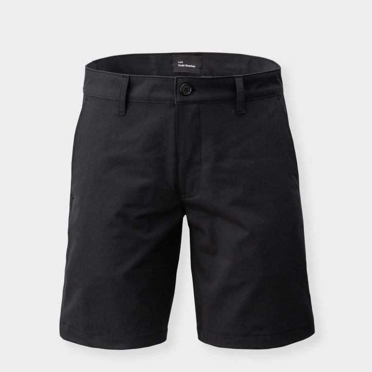 Shorts made in USA from Portuguese fabric Todd Shelton