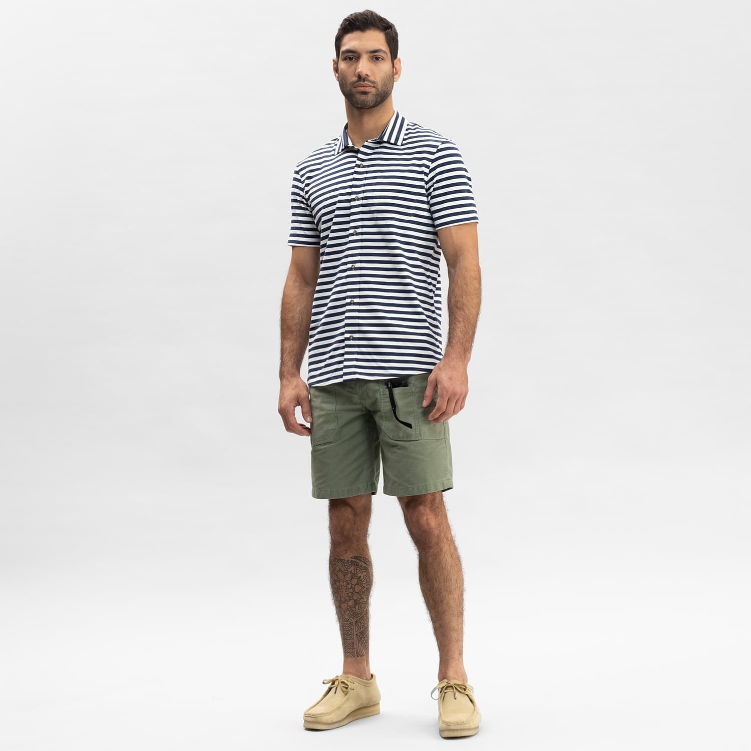 Safari Utility Short - Green - Men's Shorts Made in USA