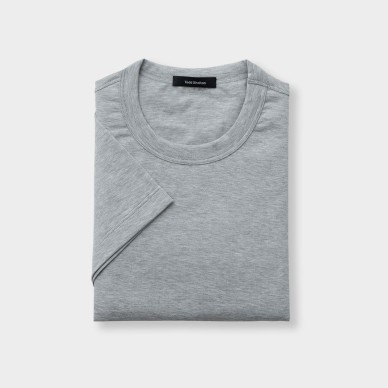 Handmade | Astros Love Short Sleeve Tee Shirt in Heather Grey S